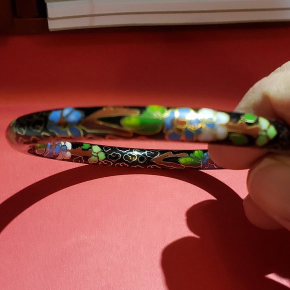 Vintage Asian style Bangle Bracelet - Picture 2 of 6